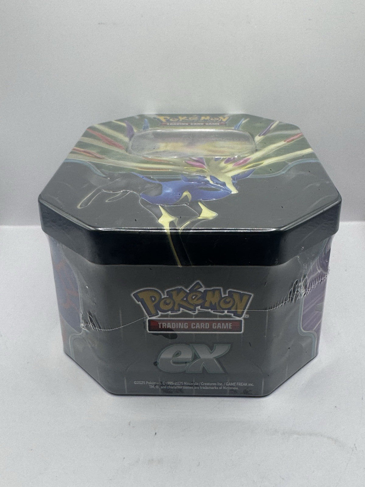 2025 Pokemon ex Azure Legends Tin - Xerneas ex - Factory Sealed