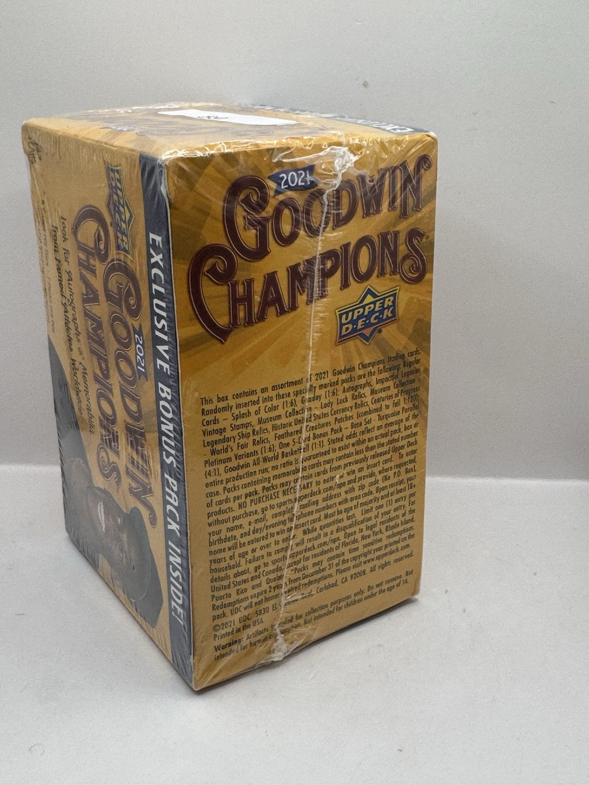 2021 Upper Deck Goodwin Champions Blaster Box - Sealed