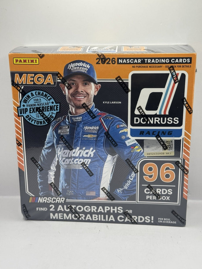 2026 Panini Donruss NASCAR Mega Box - Factory Sealed