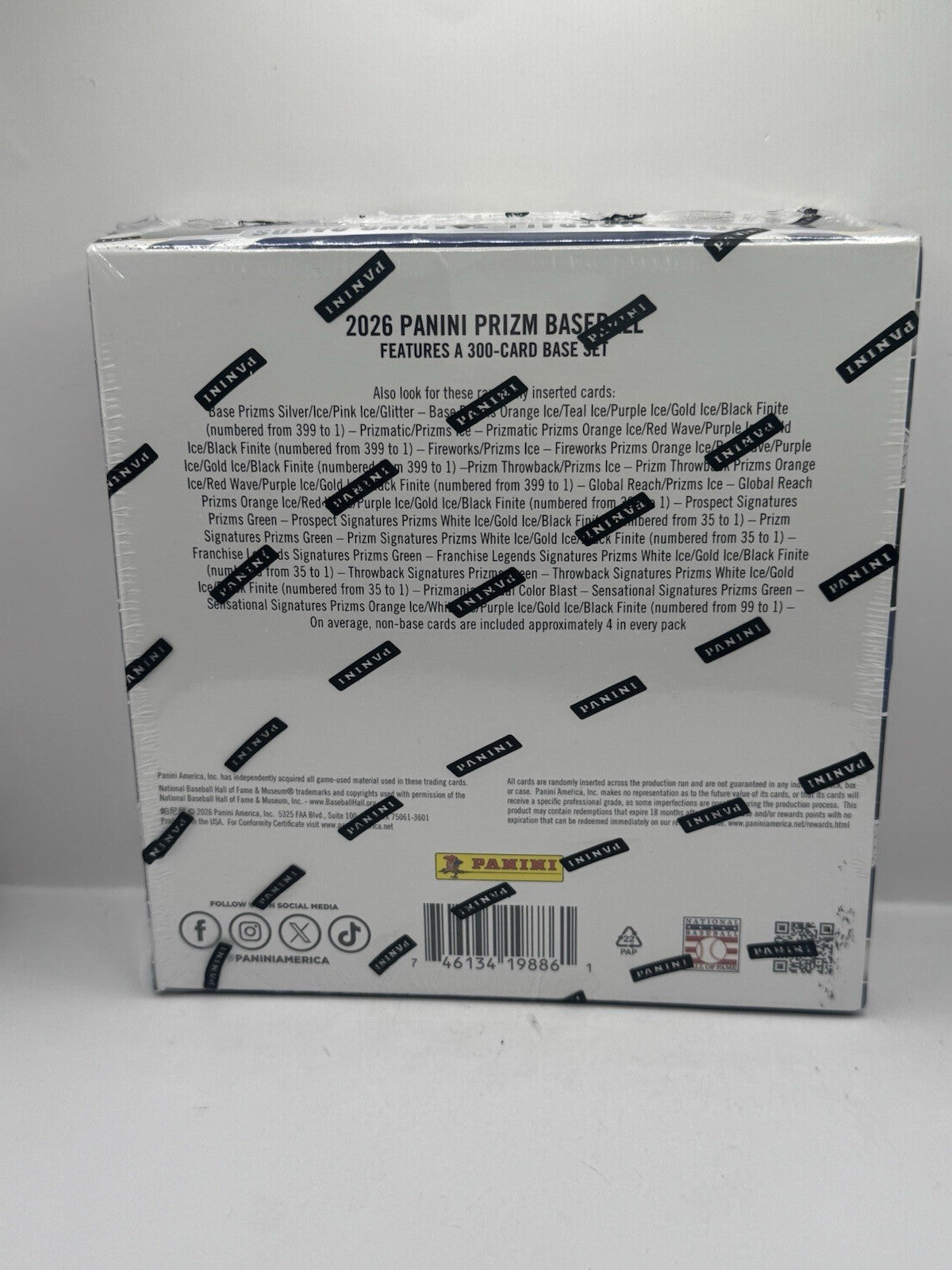 2026 Panini Prizm Baseball Mega Box - Factory Sealed - Find Prizmania