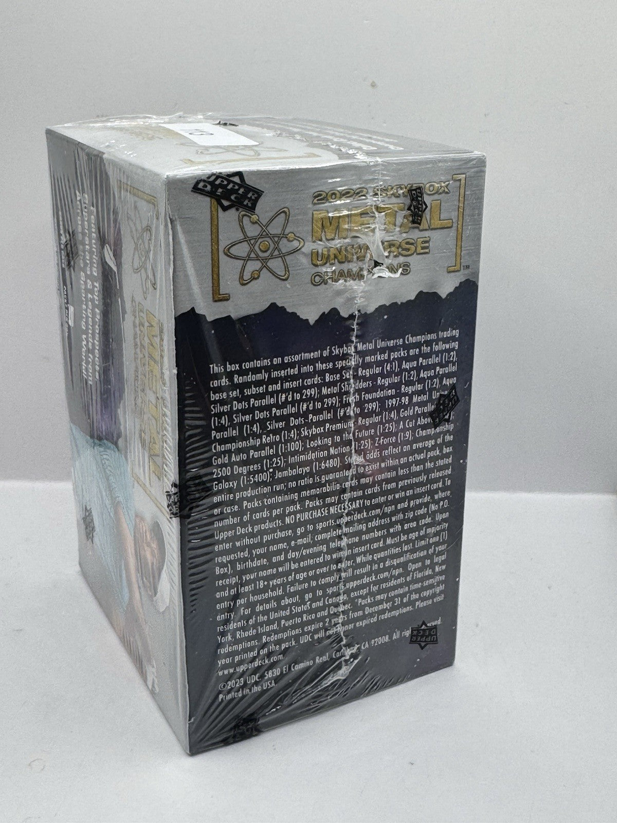2022 Skybox Metal Universe Champions Blaster Box - Sealed