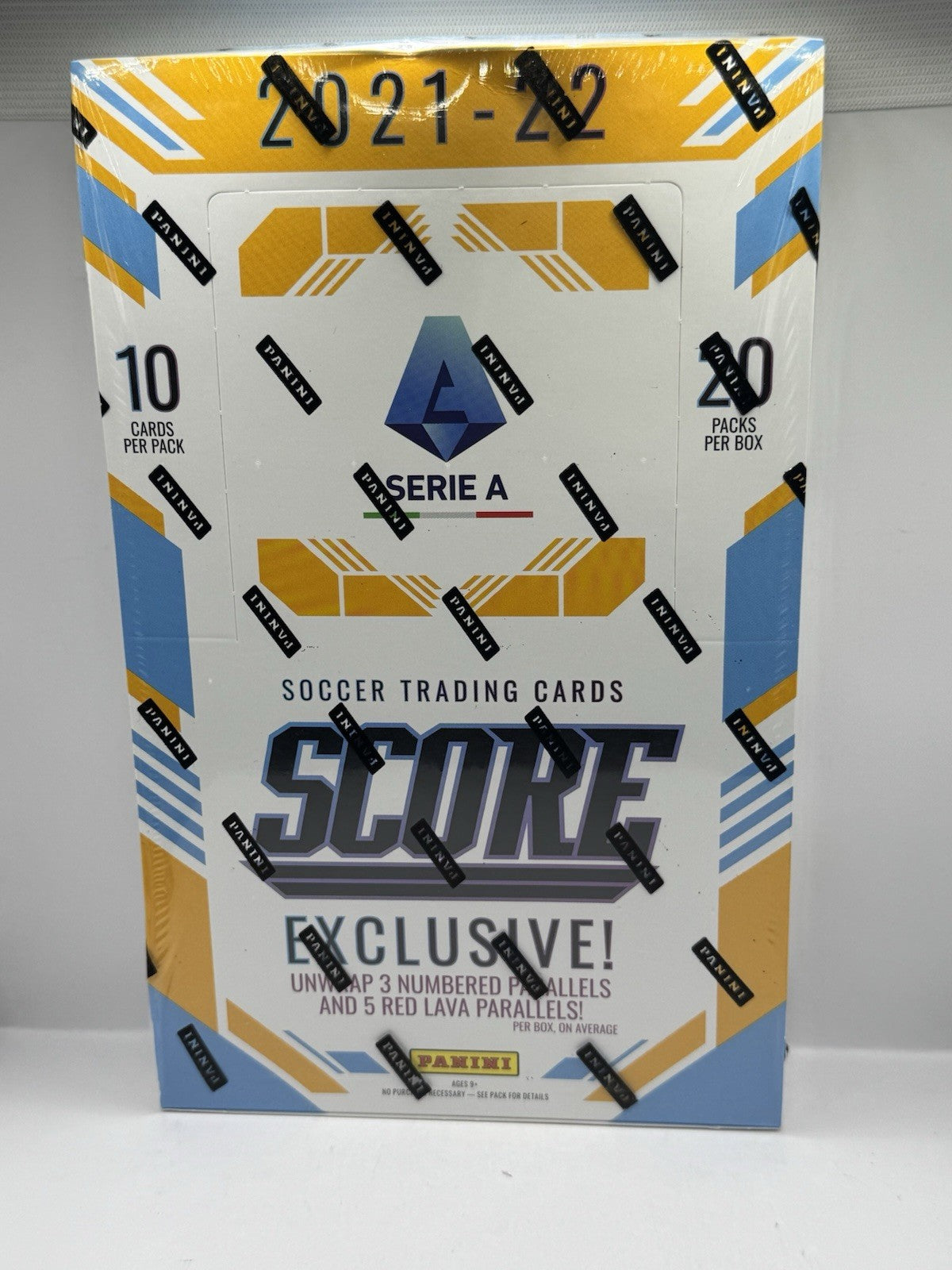 2021-22 Panini Score Serie A Italian Soccer Retail Box - Factory Sealed