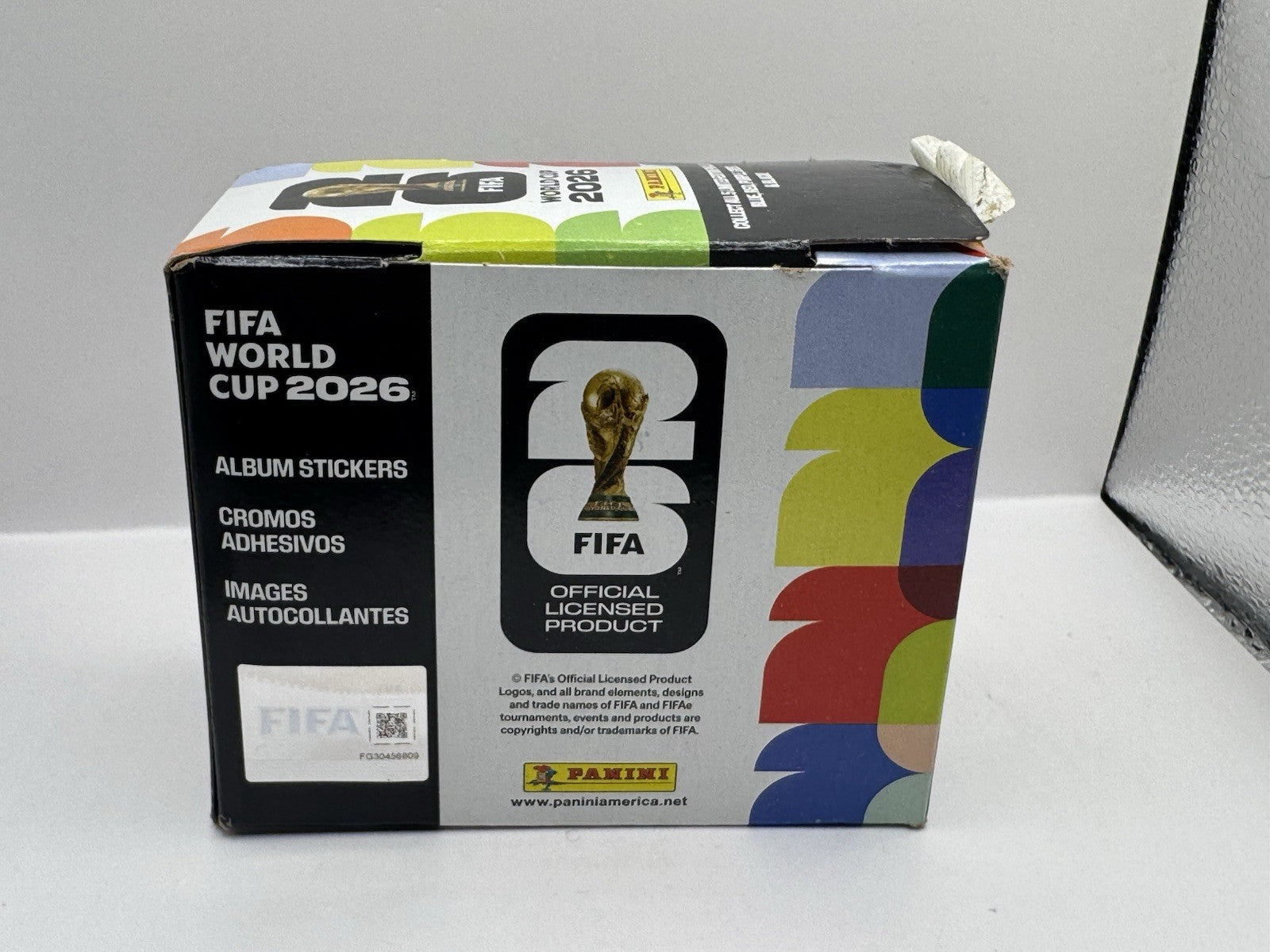 2026 Panini FIFA World Cup Album Sticker Box - 25 Packs - See Details
