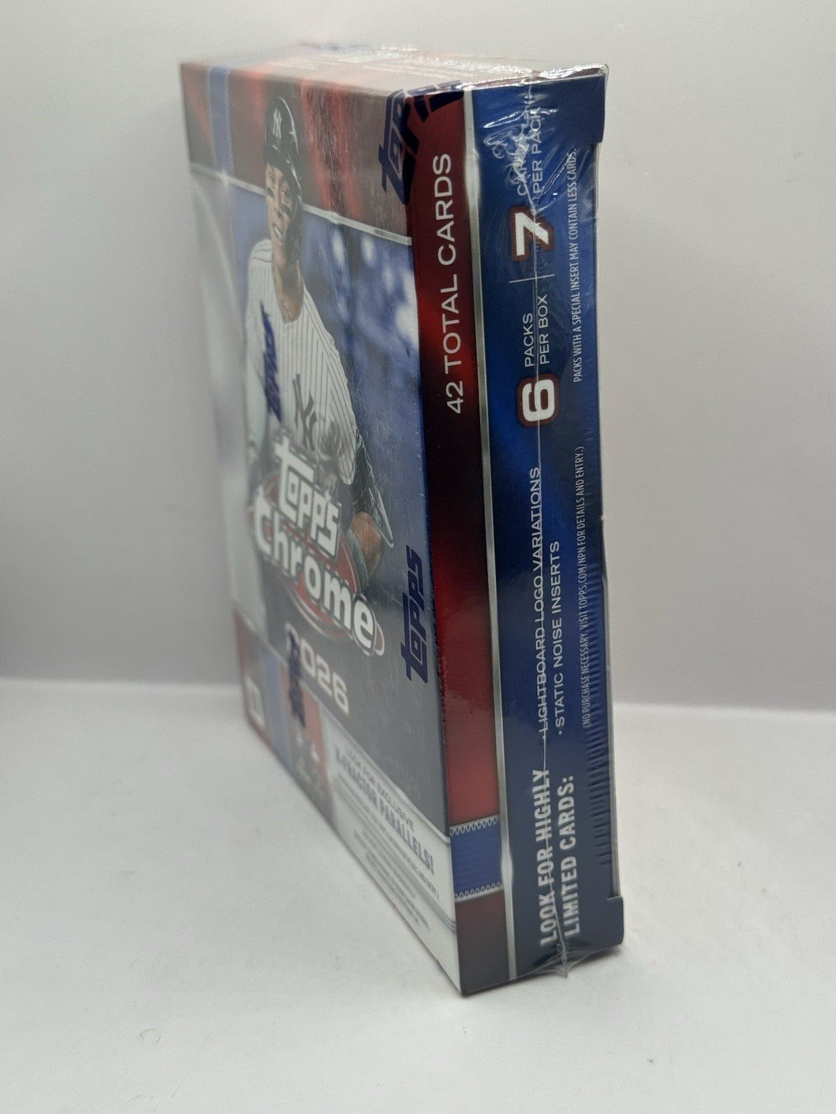 2026 Topps Chrome Baseball Mega Box - Factory Sealed