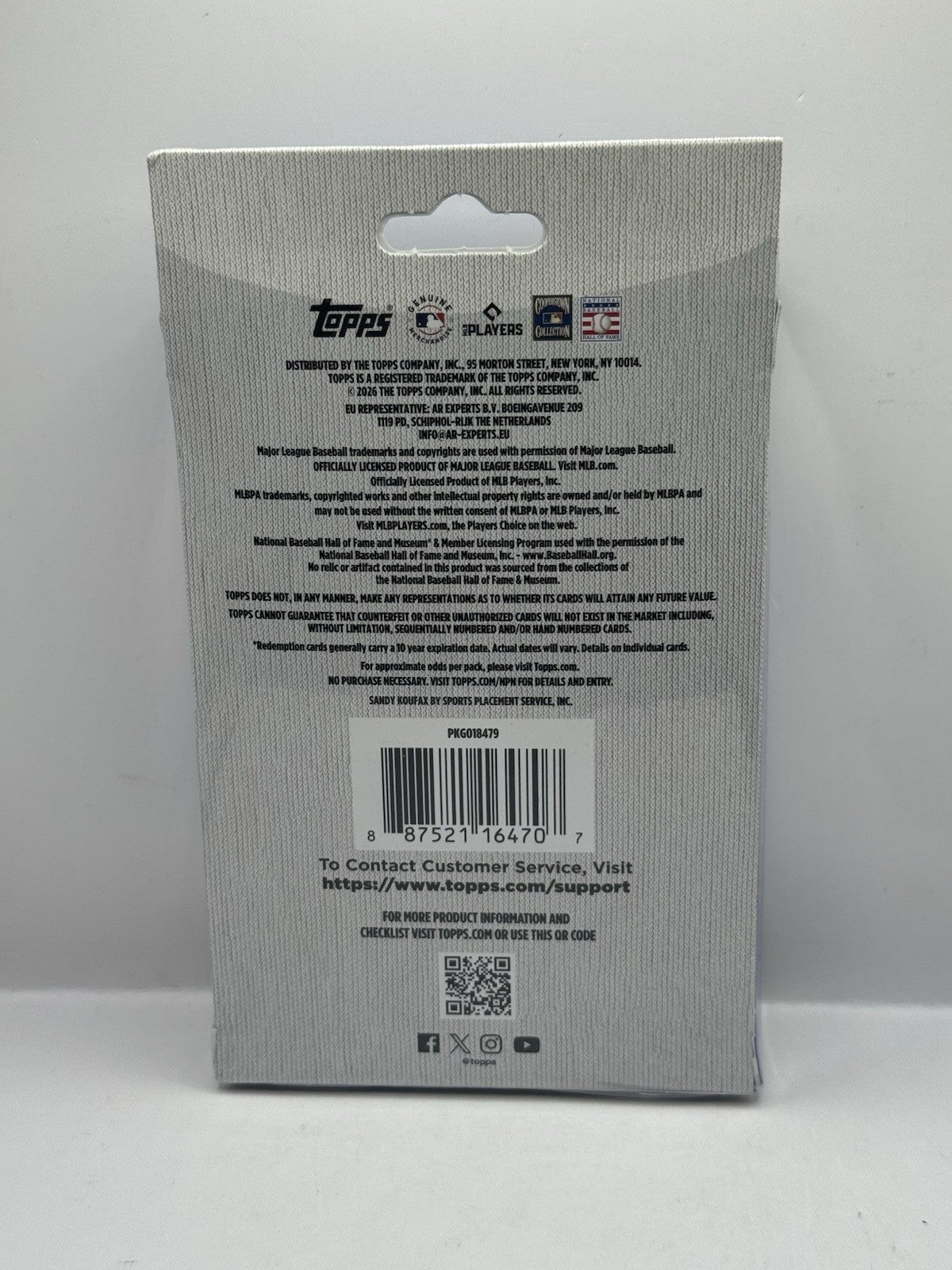 2026 Topps 75 Series 2 Baseball Hanger Box - Sealed