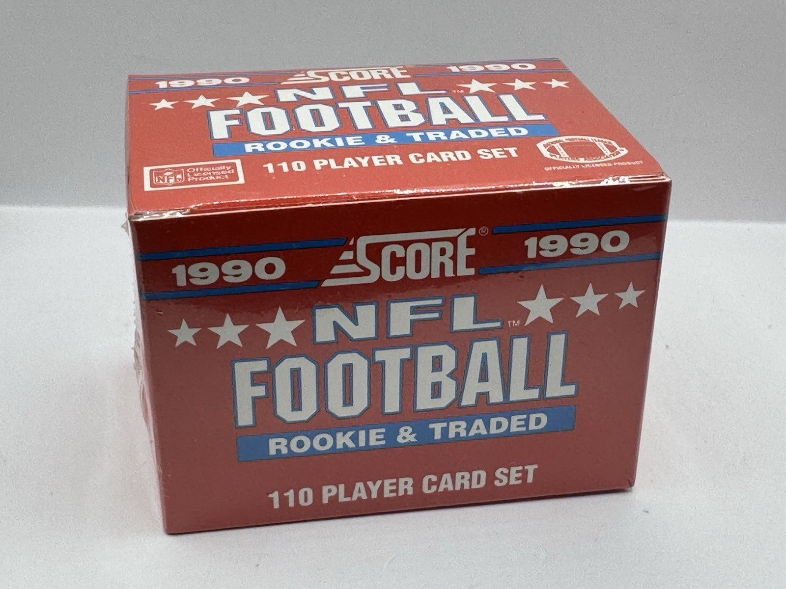 1990 Score Football Rookie & Traded 110 Card Set - Sealed - Emmitt Smith RC