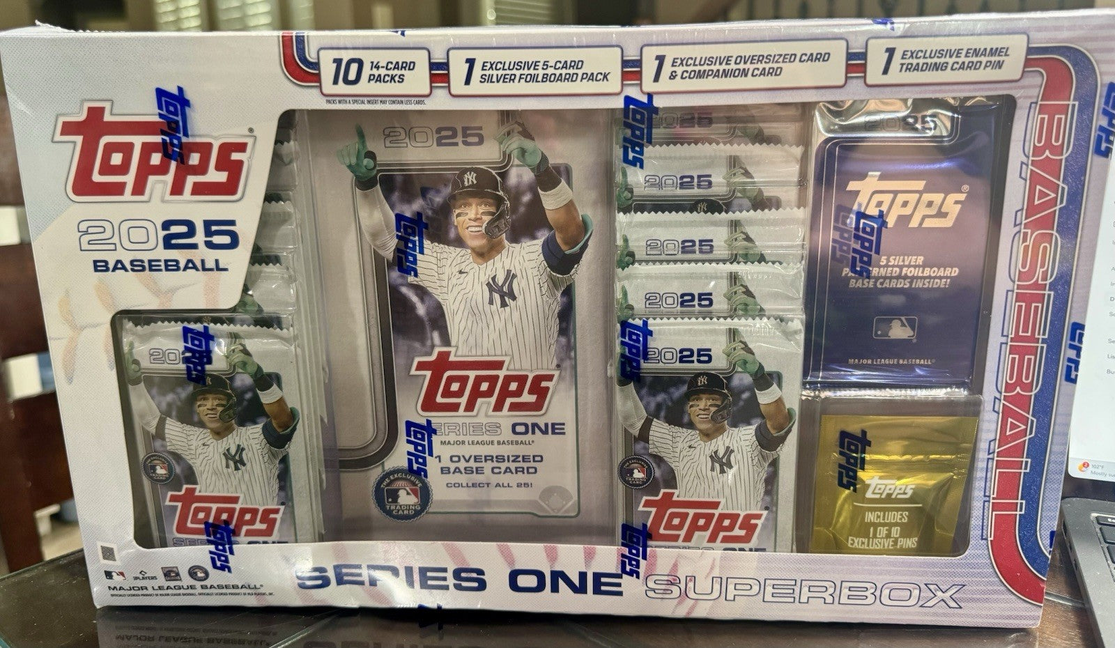 2025 Topps Series 1 Baseball Superbox - Factory Sealed