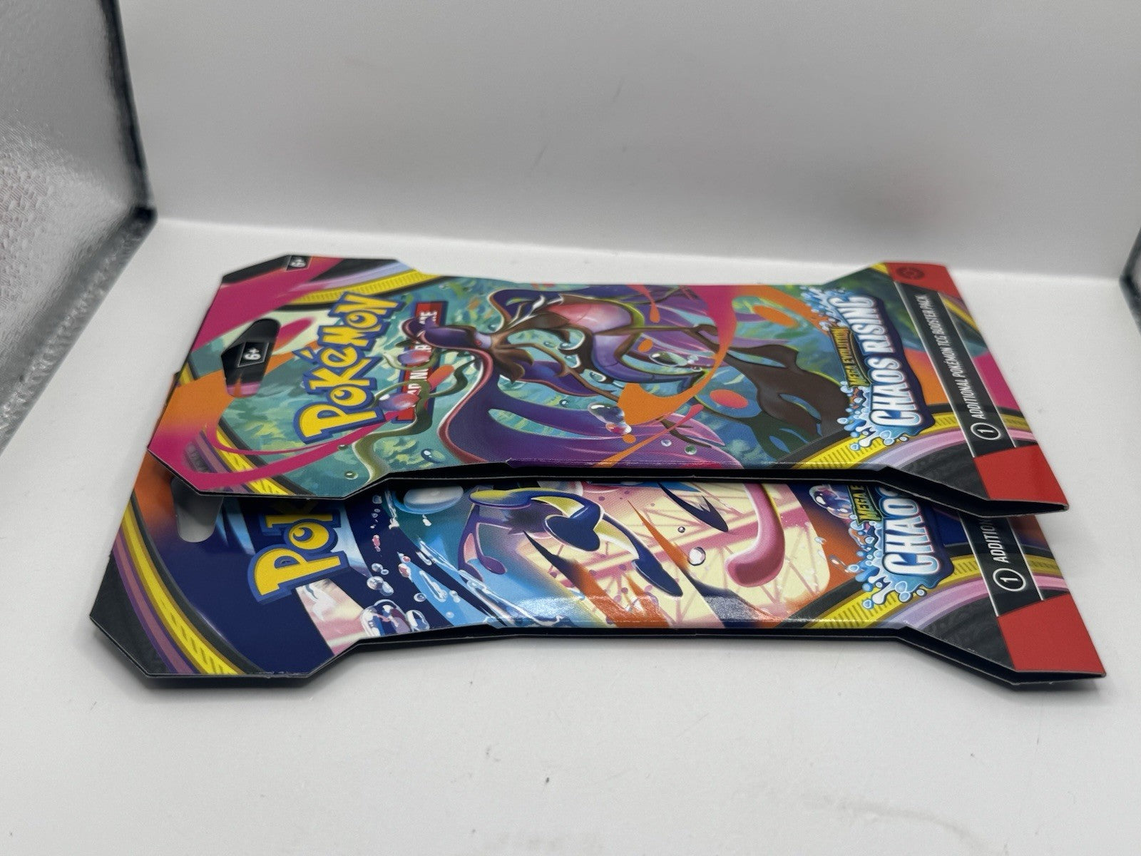 2026 Pokemon Mega Evolution Chaos Rising Sleeved Booster Packs - Lot of 2