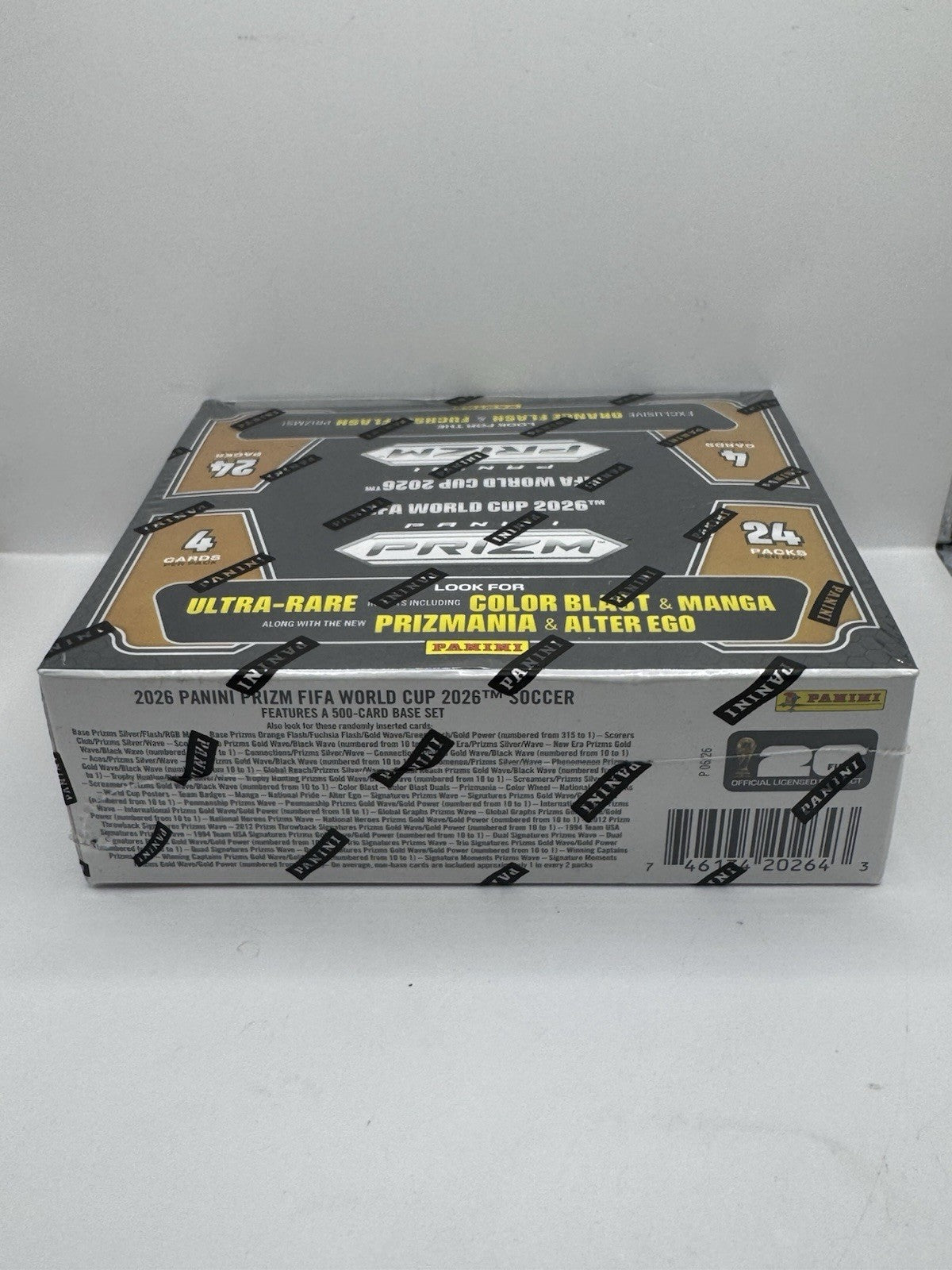 2026 Panini Prizm FIFA World Cup Soccer Retail Box - Factory Sealed