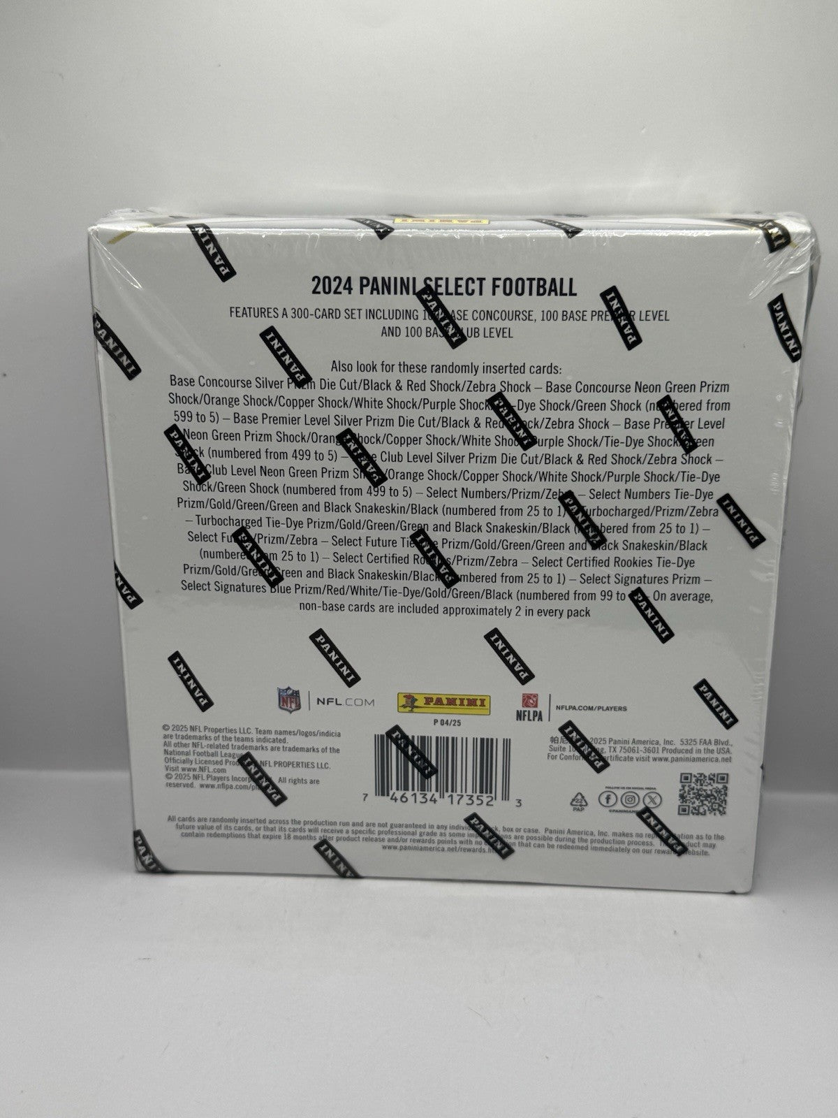 2024 Panini Select Football Mega Box - Factory Sealed