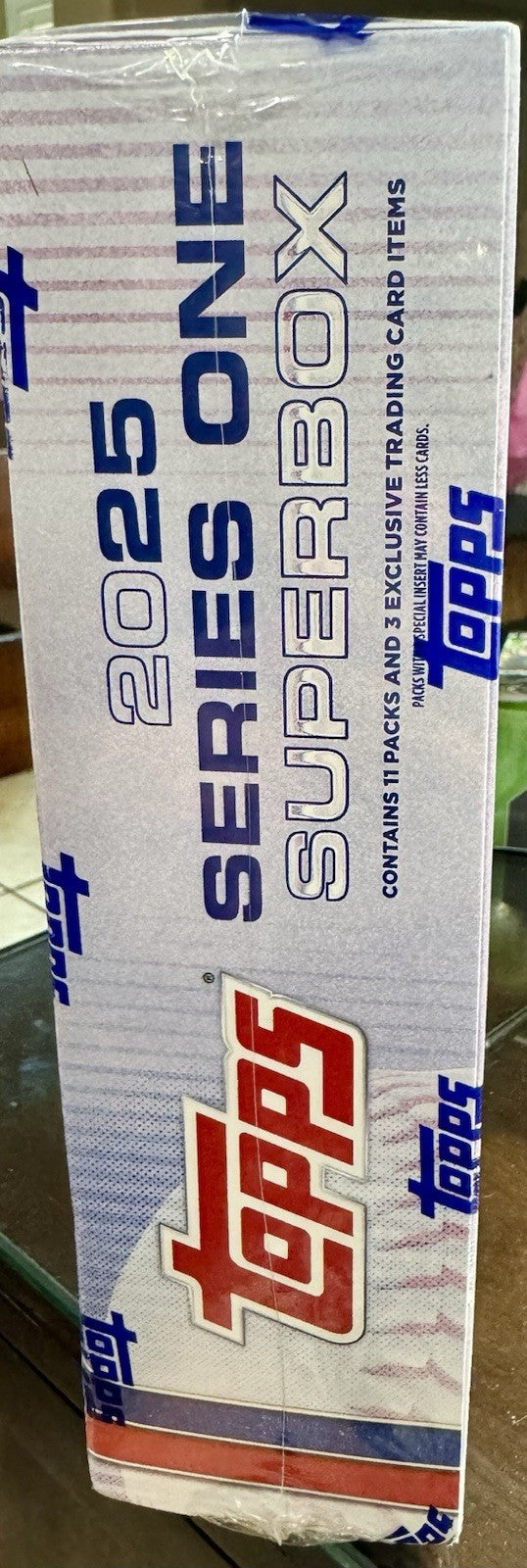 2025 Topps Series 1 Baseball Superbox - Factory Sealed