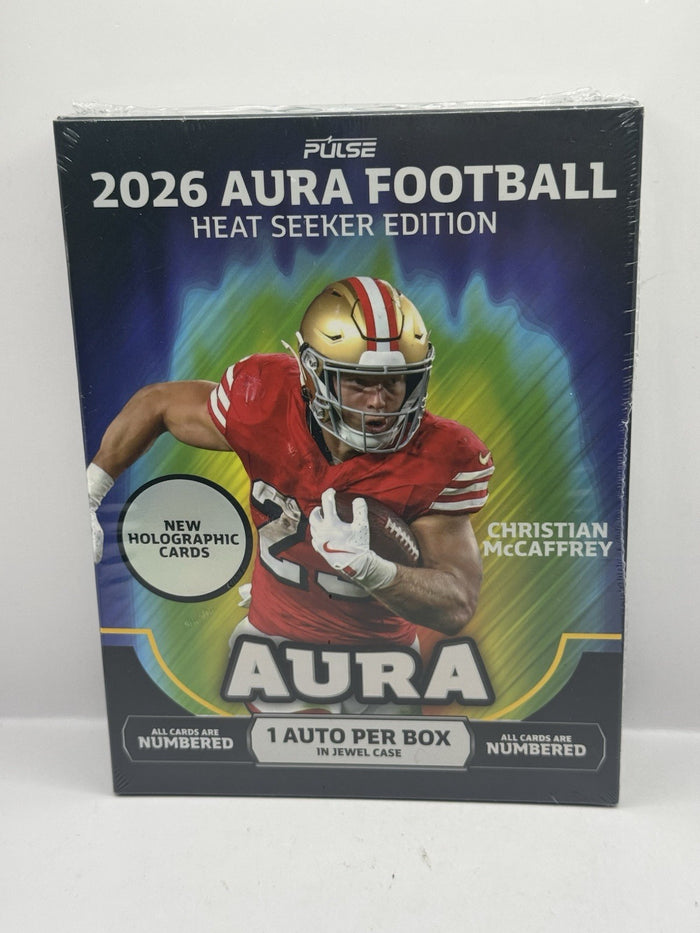 2026 Pulse Aura Football Heat Seeker Edition Box - Sealed
