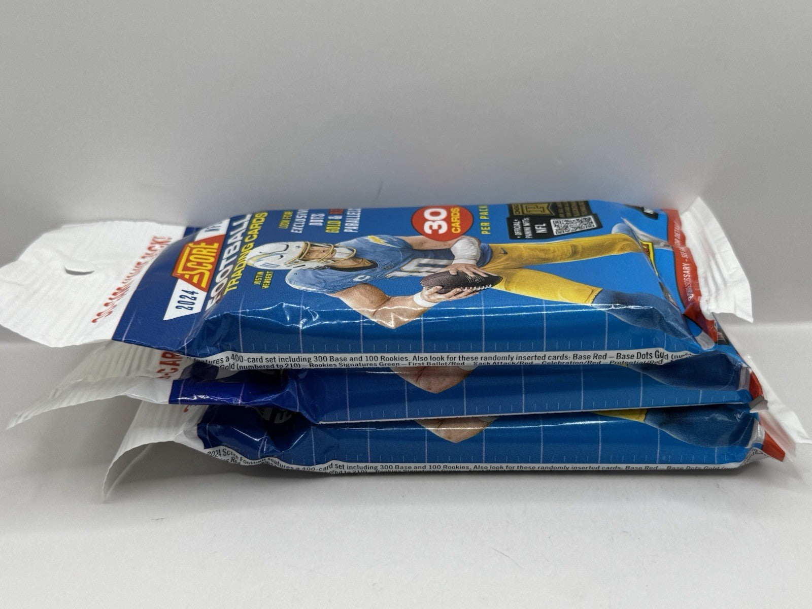 2024 Panini Score Football Value Packs - Lot of 3 Sealed Packs