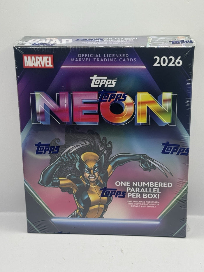 2026 Topps Marvel Neon Mega Box - Factory Sealed