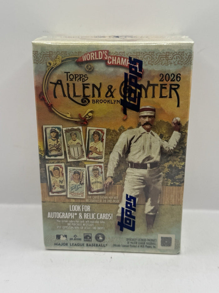 2026 Topps Allen & Ginter Baseball Blaster Box - Factory Sealed