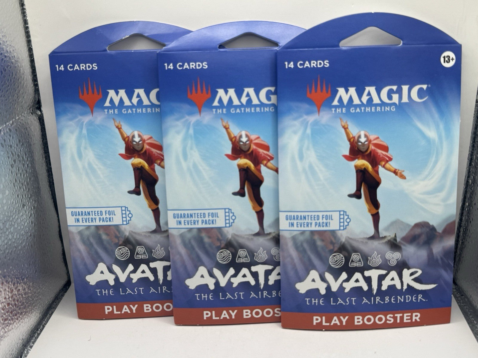 2025 Magic the Gathering Avatar The Last Airbender Play Booster Packs - Lot of 3