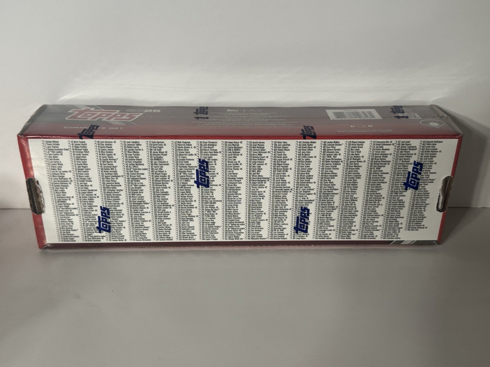 2025 Topps Baseball Complete Set Hobby Box - Factory Sealed